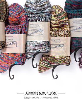 Anonymous Ism 经典花纱长袜 温暖中筒棉袜 配靴 15030100