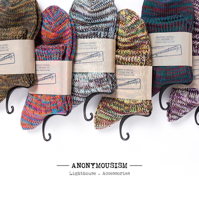 anonymousism经典中筒棉袜长袜