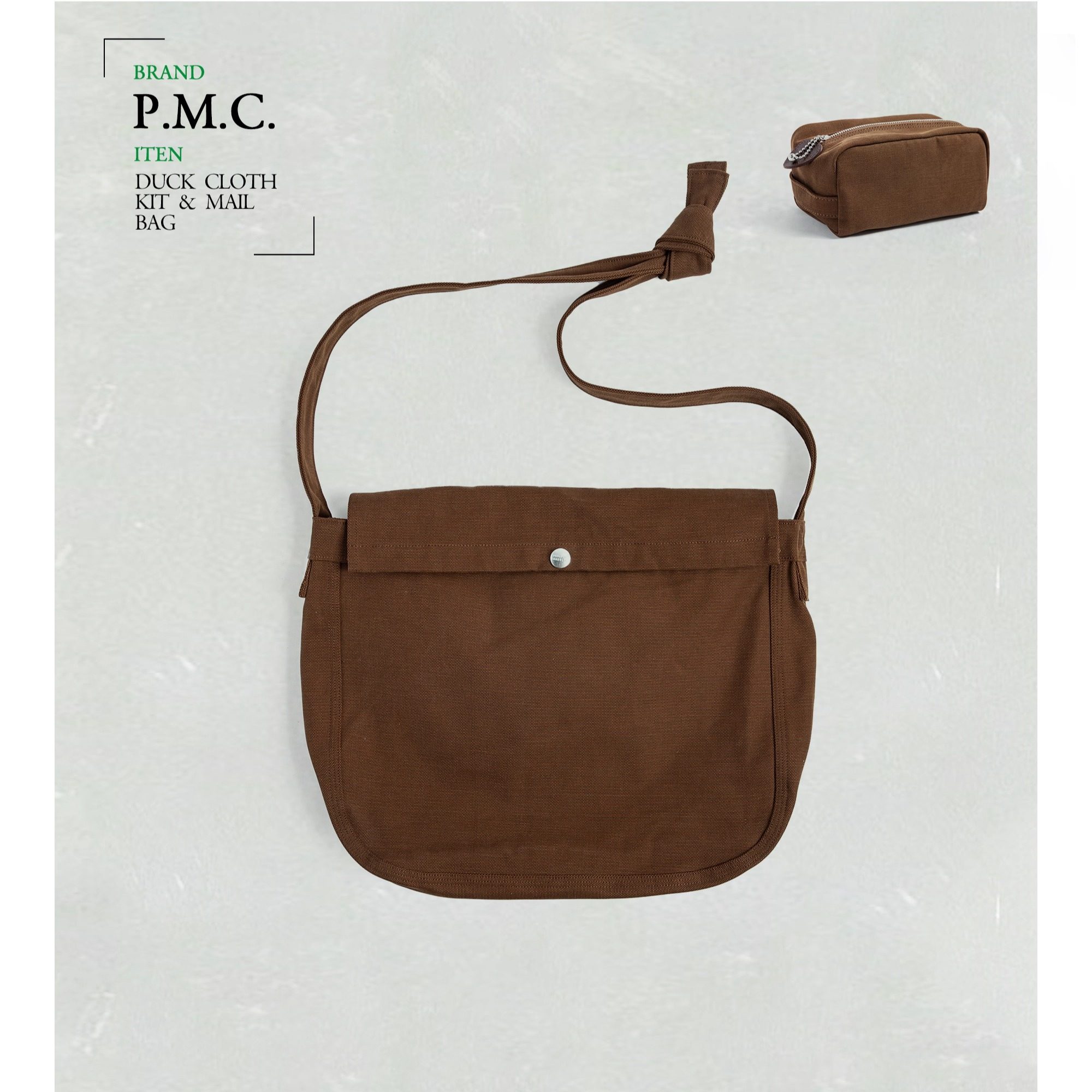 Phigvel Makers 懂经典选它！OX帆布包 旧化效果日制邮差包工具包