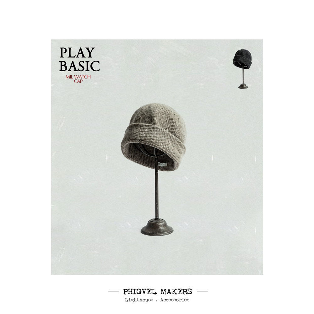 Phigvel Makers 传承经典军风冷帽针织帽 羊毛羊绒诠译现代美学