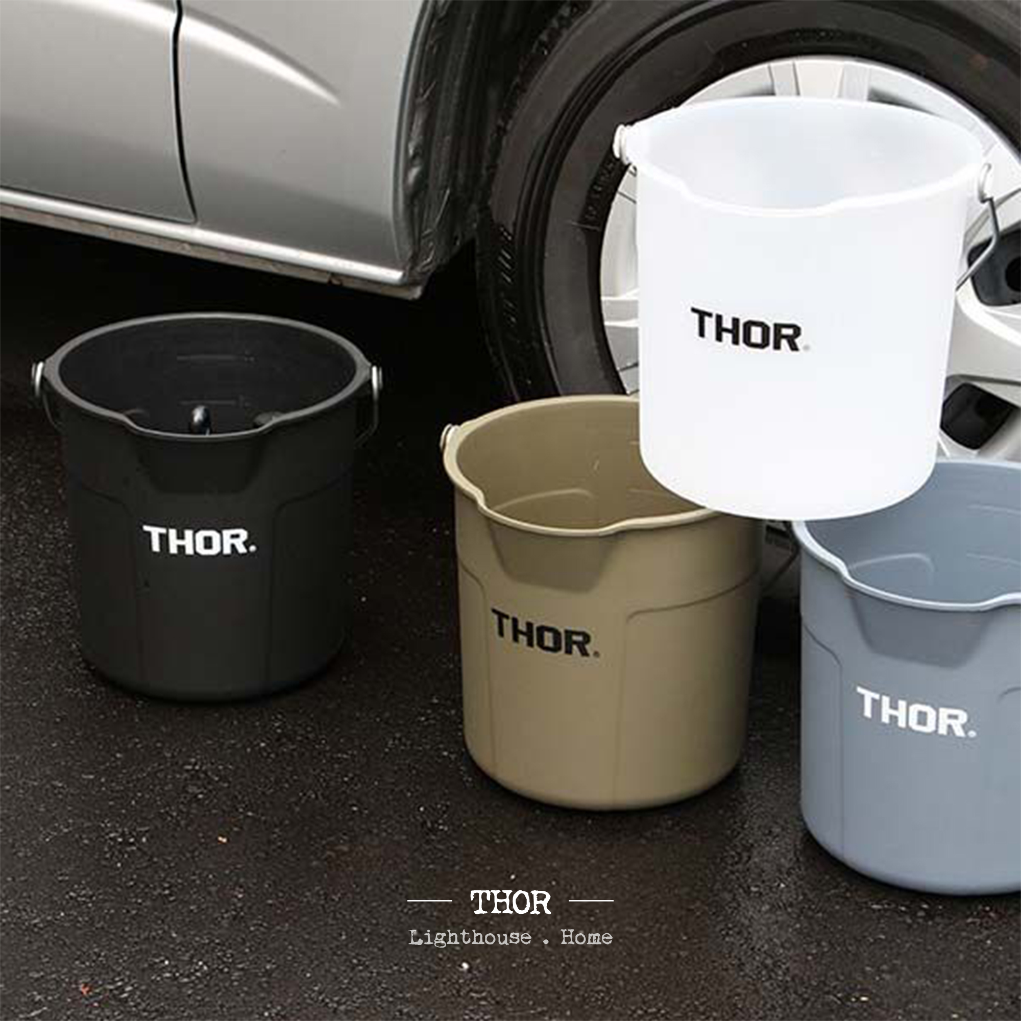 THOR塑料10L清洁用品水桶