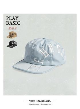 H.W.DOG  BIG LOGO SKATE CAP 季节限定 户外运动点睛帽款 00966