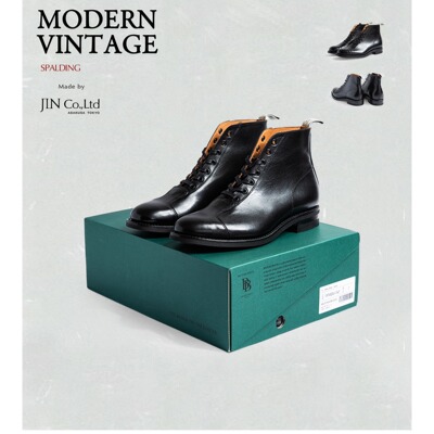 翼尖鞋型重构！BROTHER BRIDGE SPALDING 小牛皮 复古运动风男靴