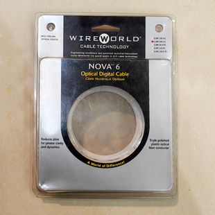美国WIREWORLD线世界NOVA6新星6代Optical光纤数字线光缆线数码线