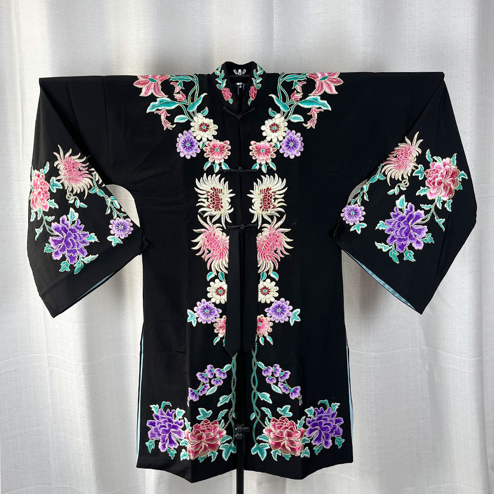 戏曲菊花青衣褶子演出服装