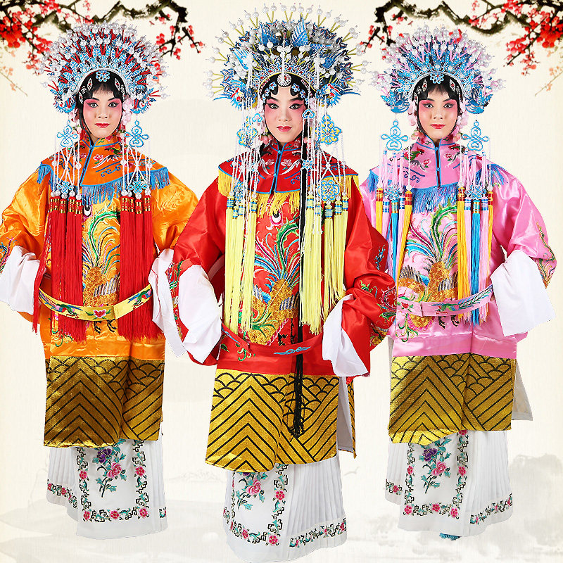 京剧贵妃醉酒凤冠霞帔影视公主服