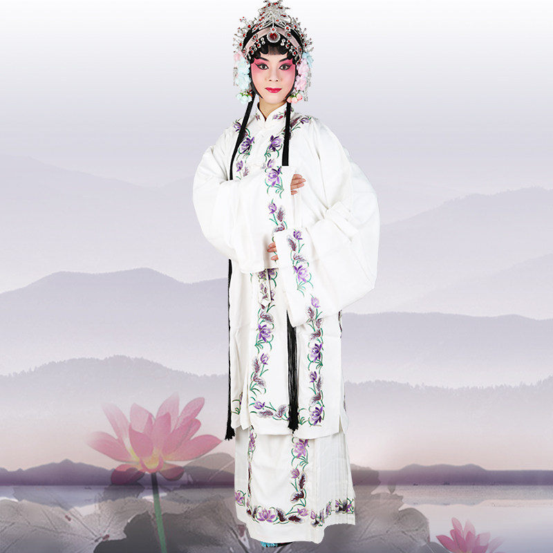 京剧戏曲花边白蛇传青衣