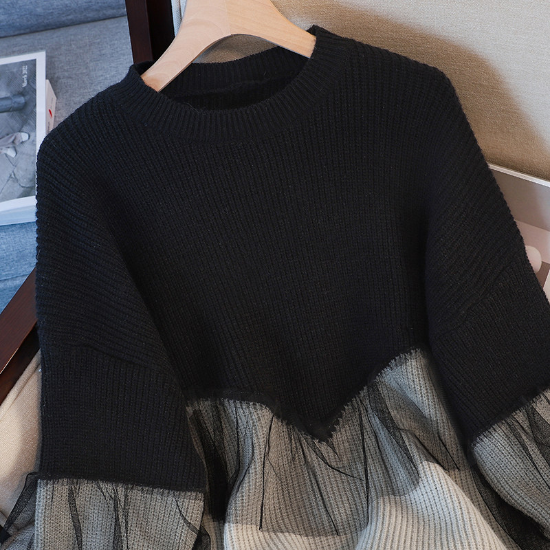 FIRST-LINE BRANDS CUT LABELS WOMENS CLOTHING BIG BRANDS FOREIGN TRADE EXPORTS UNIQUE SAMPLES AUTUMN AND WINTER LAZY MILK SWEATERS KNITWEAR TIDE