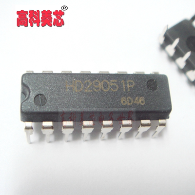 高科美芯 IC集成电路 HD29051P DIP16 直插 线路驱动器/接收器 （