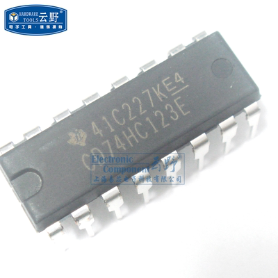 【高科美芯】IC集成电路CD74HC123E DIP16直插 单稳态多谐振荡器