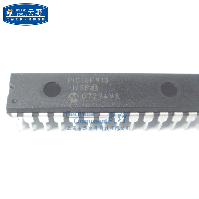 【高科美芯】IC集成电路PIC16F913-I/SP DIP28直插 微控制器 芯
