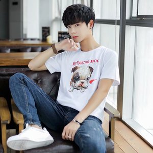 男士夏季短袖t恤