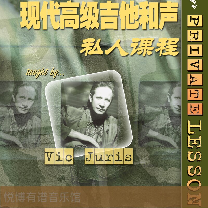 现代高级吉他和声教程Modern Chords 吉他乐理和弦即兴视奏A P+Y