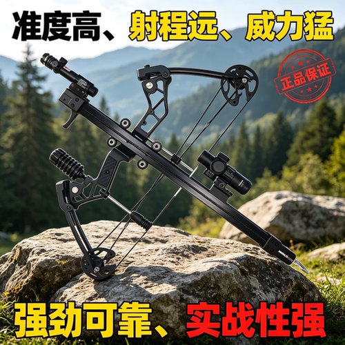 秃鹰50连发全金属高精度弹弓