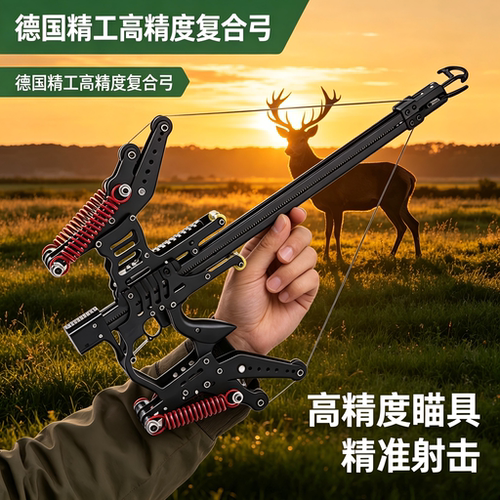 火龙四代全金属连发激光瞄弹弓