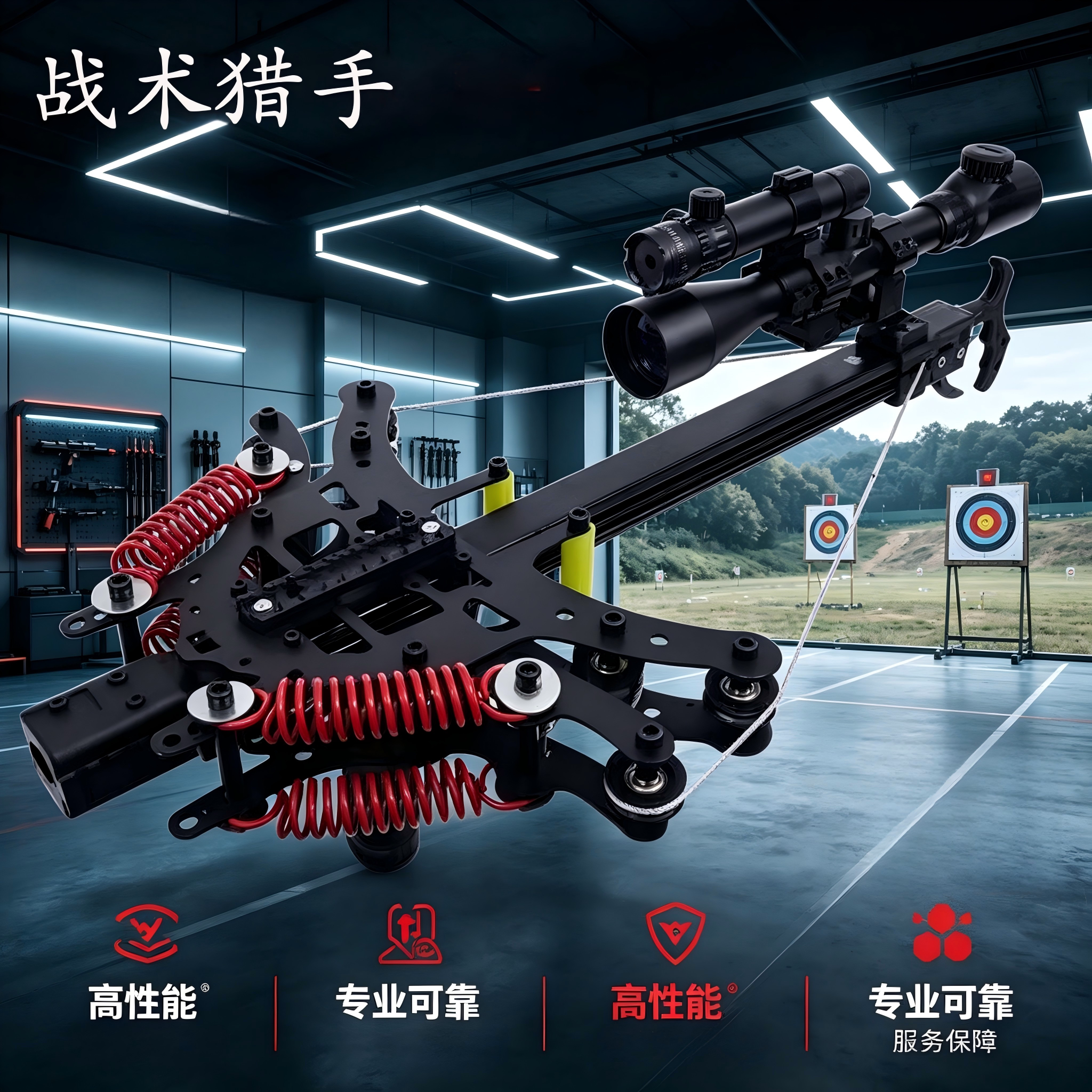 毒蛇连发激光高精准射箭钢珠