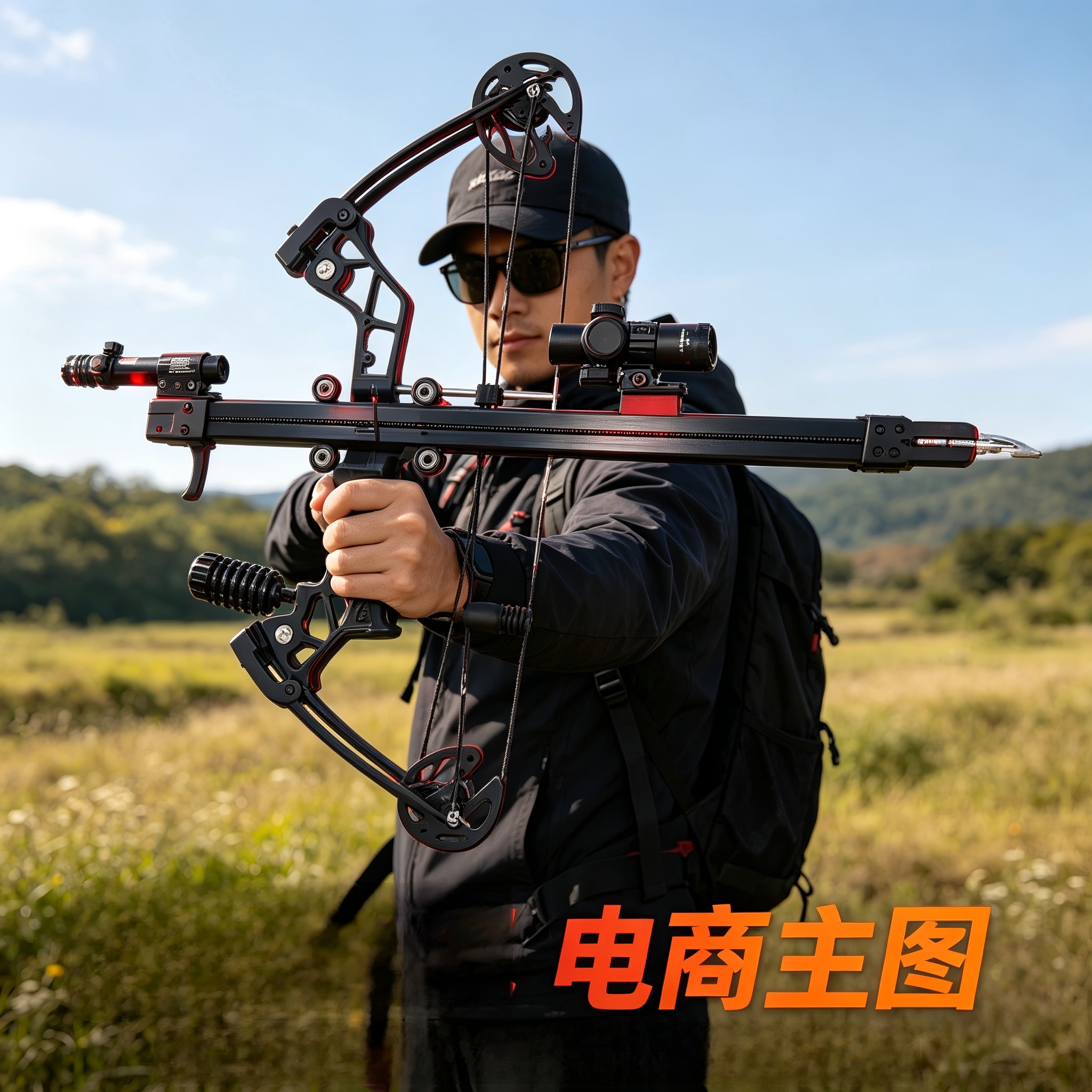 秃鹰三用复合弓反曲激光连发