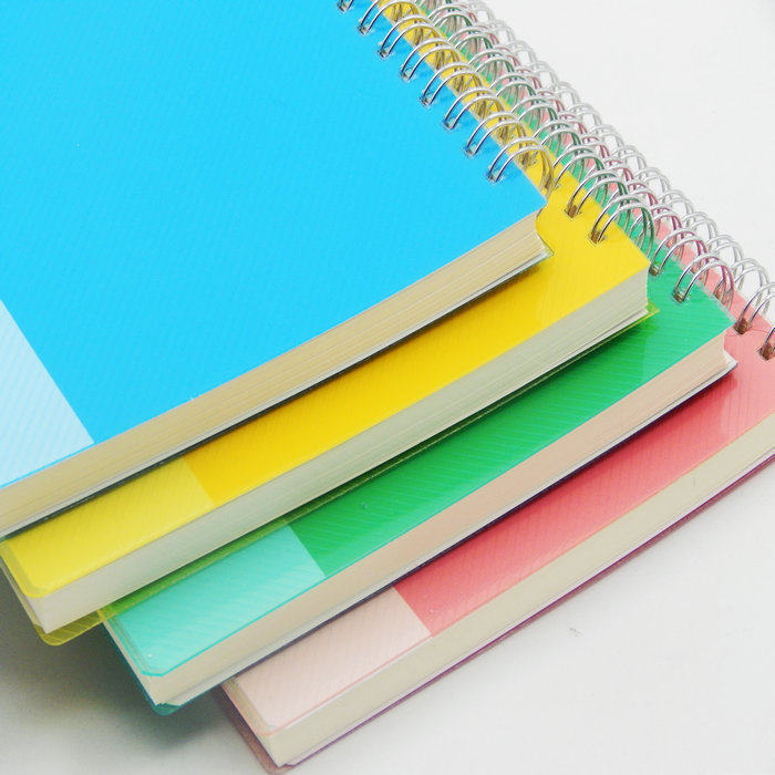 A5线圈本彩色螺旋笔记本