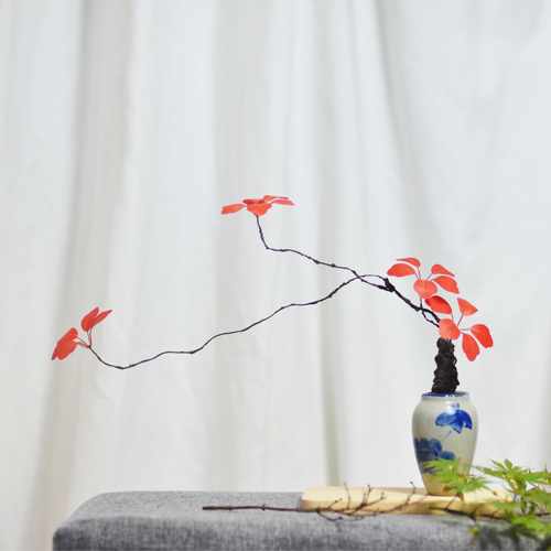 餐桌玄关摆件仿真观音莲可塑型