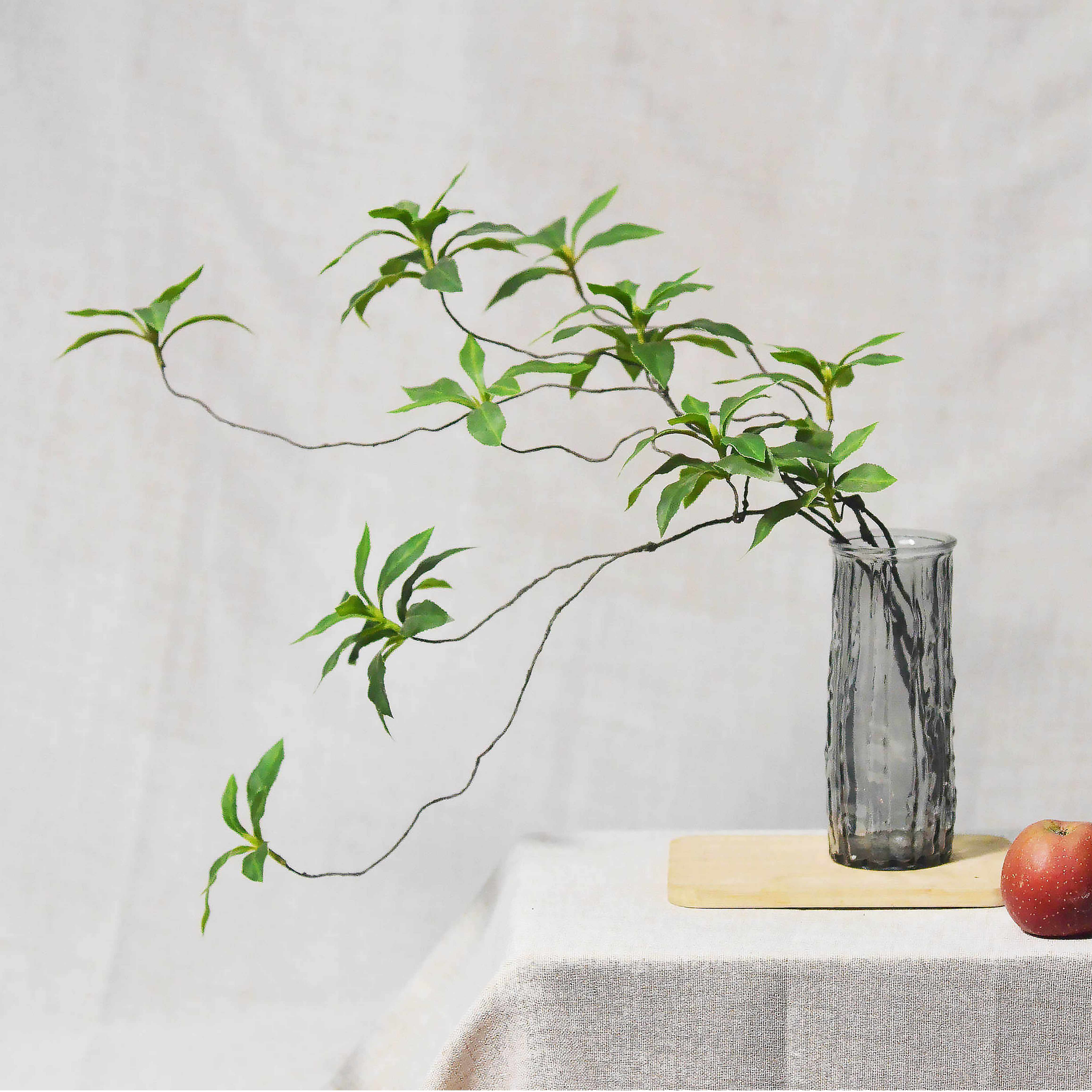 仿真马醉木可折枝造景绿植桌摆件