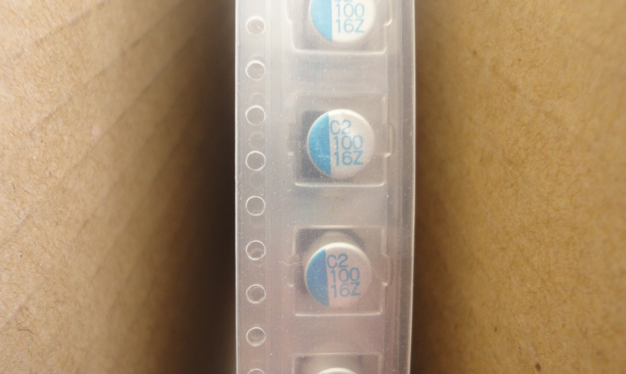 原盘 台湾 LELON 16V100UF 固态贴片电容 OVZ 超低ESR 6*6 105度