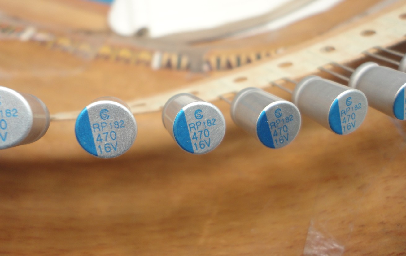 原盒 台湾 至美 16V470UF 固态电容 低ESR 8*11 105度