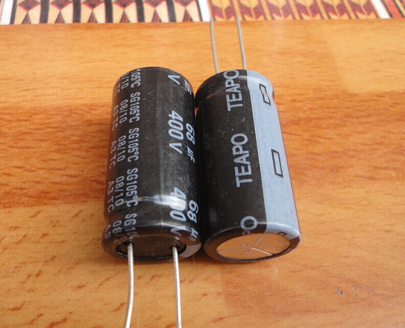 原装台湾 TEAPO 400V68UF 16X30 105度