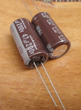 原箱 尼吉康 200V47UF PW 高频低阻 长寿命 12X25 105度