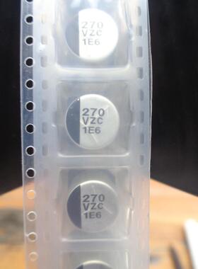 EEHZC1V271S 日本松下 35V270UF VZC 混合固态电容高频低阻 10X10