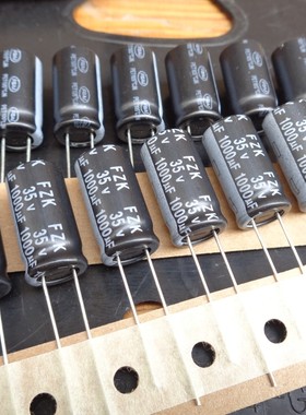 1000UF 35V 江苏法拉 FZK 高频低阻 35V1000UF 10X20 105度