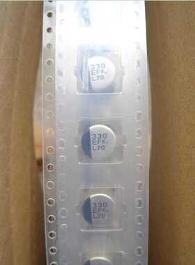 EEEFK1E331P 日本松下 25V330UF 高频低阻 EFK 贴片电容 8X10