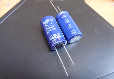 2200UF 50V 韩国三和 SD 天蓝色 50V2200UF 蓝袍 16X31 85度