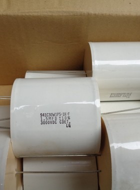 美国CDE941C30W1P5-1K-F 1.5MFD 3000V DC无感吸收电容3000V1.5UF