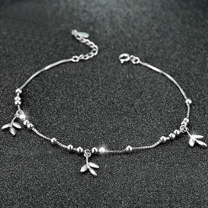 Bracelet de cheville Femme en Argenterie - Ref 3105133 Image 11