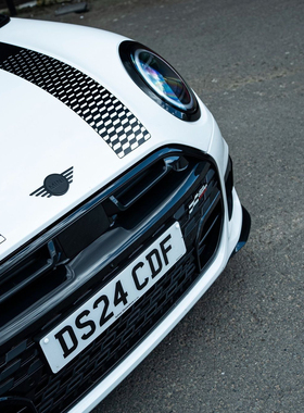 mini新款J01车贴拉花2024MINI电车U25贴纸新改装迷你装饰贴原厂款