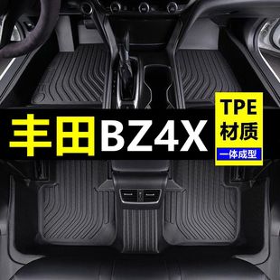 适用2022年丰田bz4x脚垫大全包围新能源电动汽车原厂地毯式脚踏垫