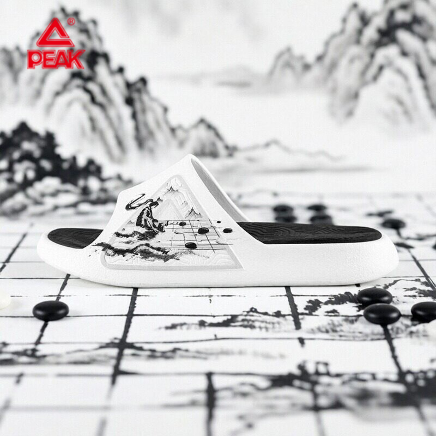 【棋魂】匹克态极拖鞋男女同款篮球运动情侣夏季太极耐磨凉拖鞋
