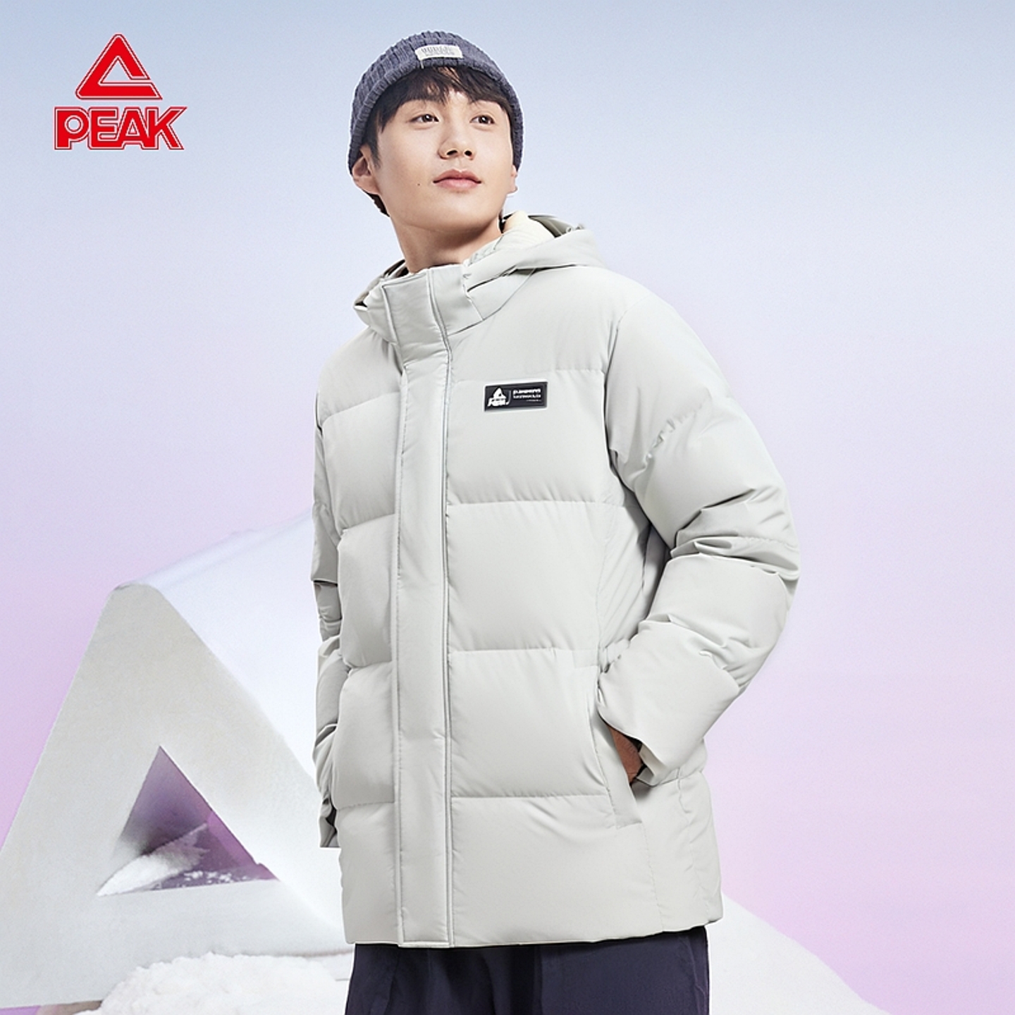 匹克中厚羽绒服男2025冬新款