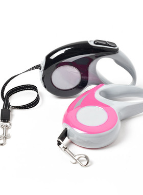 Retractable Dog Leash Walk Collar Small Pet with Lock Nylon