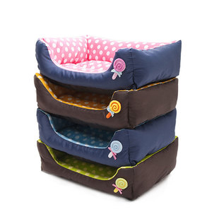 Pet Nest House Soft Warm Dog Cat Home kennel Cotton Bed