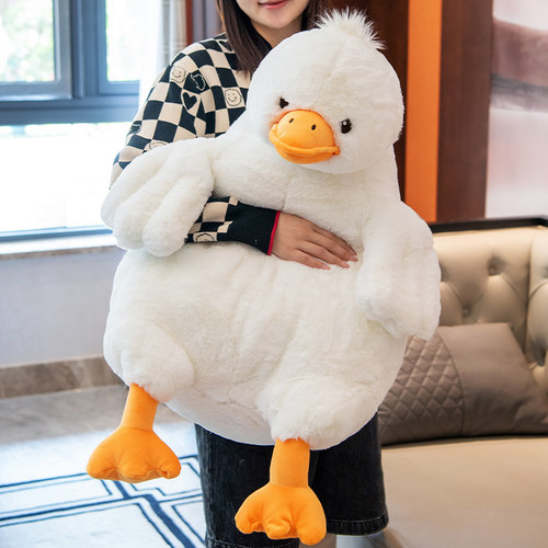 慵懒鸭抱枕沙发客厅靠背垫女生
