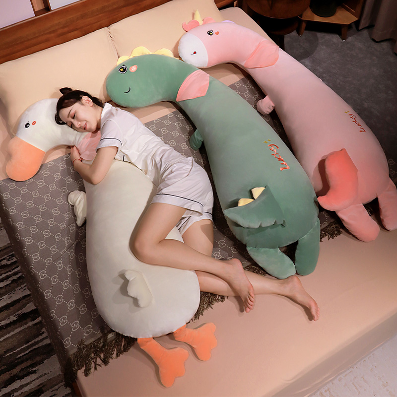 可爱长条抱枕床上女生睡觉专用