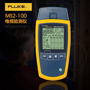 FLUKE福禄克MS2 线缆验测仪电缆检测仪网线测试仪 100