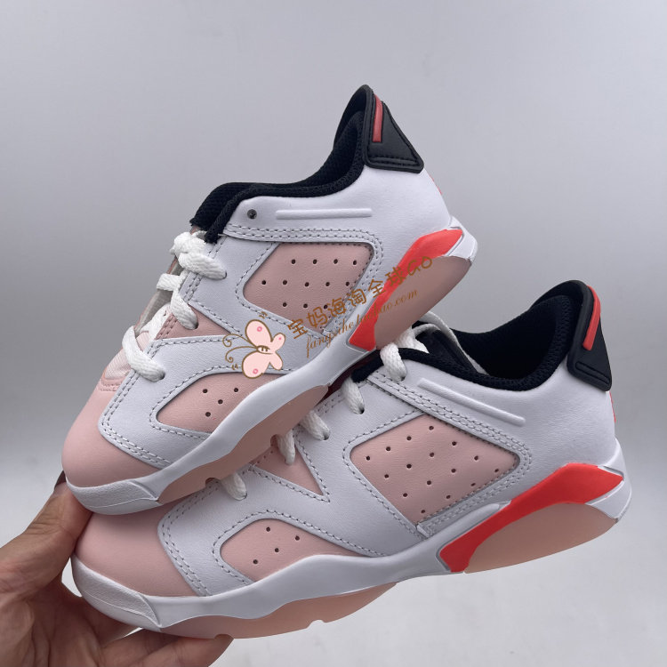 现货 美英JORDAN Retro 6童鞋男女童运动鞋高帮篮球鞋乔6 AJ6