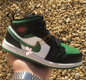 现货 美英JORDAN 1童鞋男女童高帮运动鞋篮球鞋帅酷板鞋乔1 AJ1