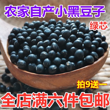 绿芯黑豆农家自产新货