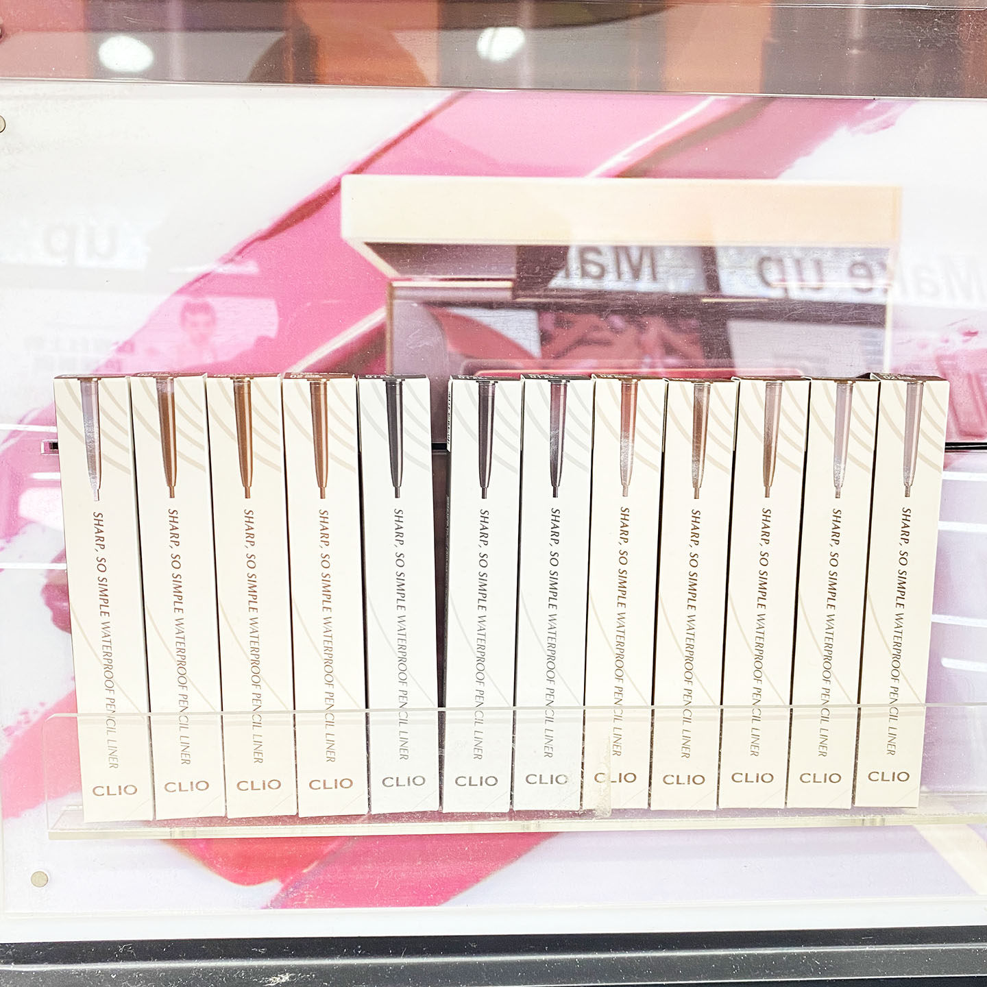 韩国珂莱欧Clio防水眼线笔胶笔精致纤细不晕染持久自然顺滑多色款