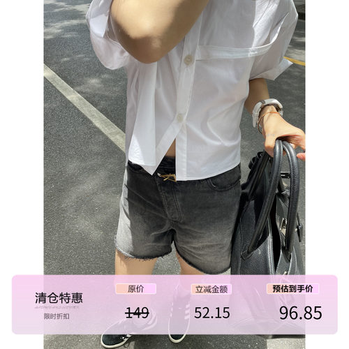 牛仔短裤五分裤薄款全面