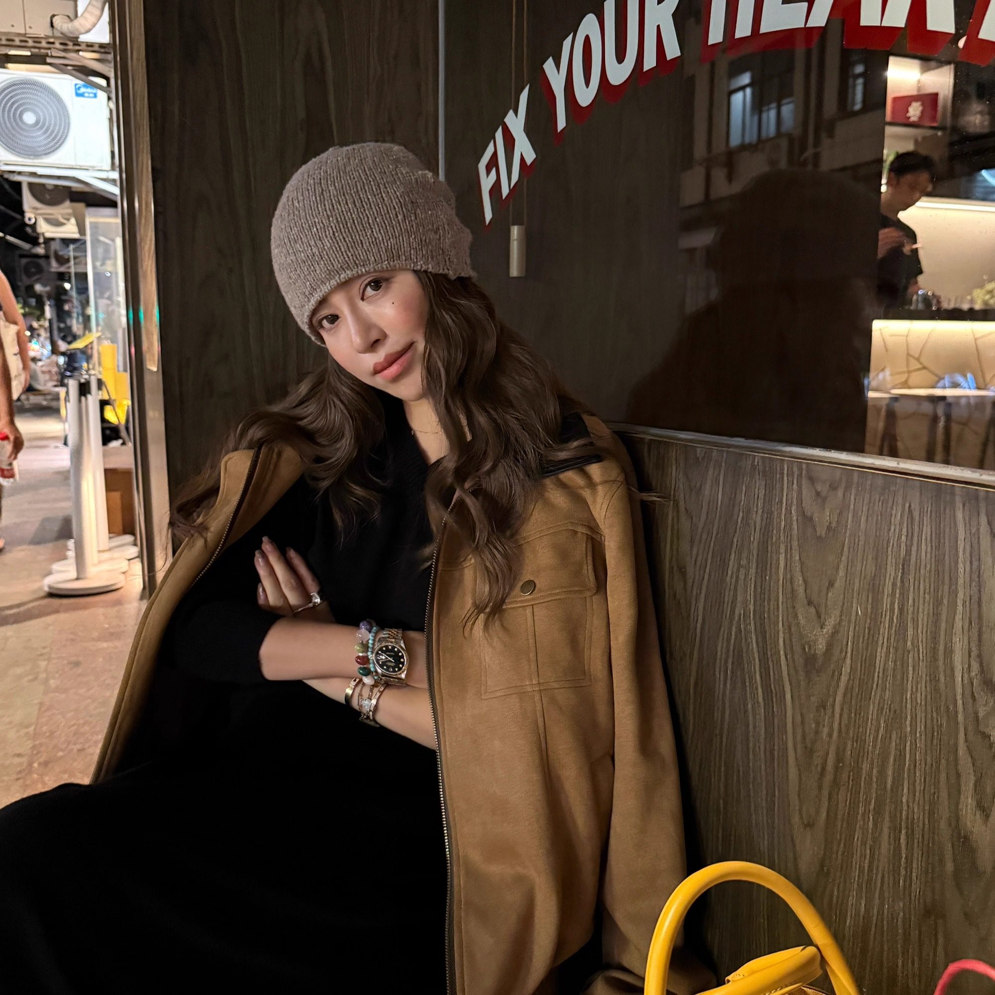 针织帽显脸包头帽复古小冷帽