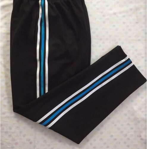 直筒长裤校服定制休闲黑色测三条